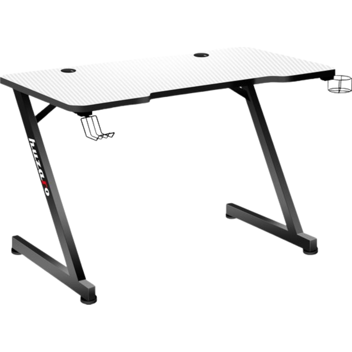 Huzaro Hero 2.5 - Computer Desk - White