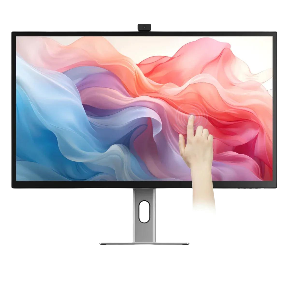 Alogic Clarity Max Touch 32" UHD 4K Monitor with USB-C Power Delivery, Webcam and Touch Screen