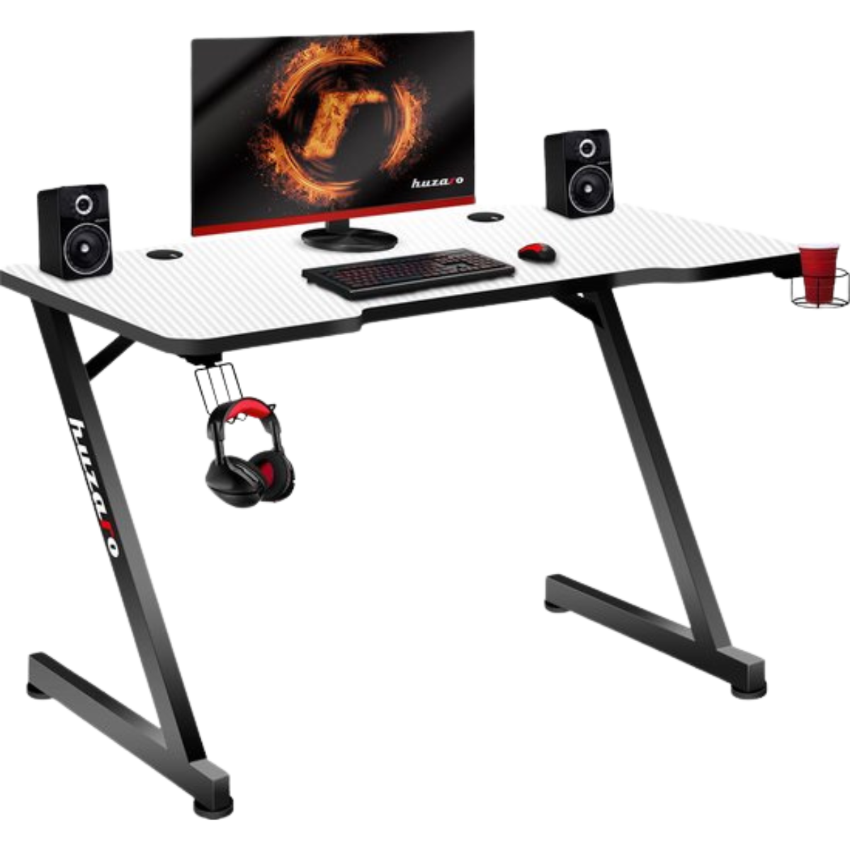 Huzaro Hero 2.5 - Computer Desk - White