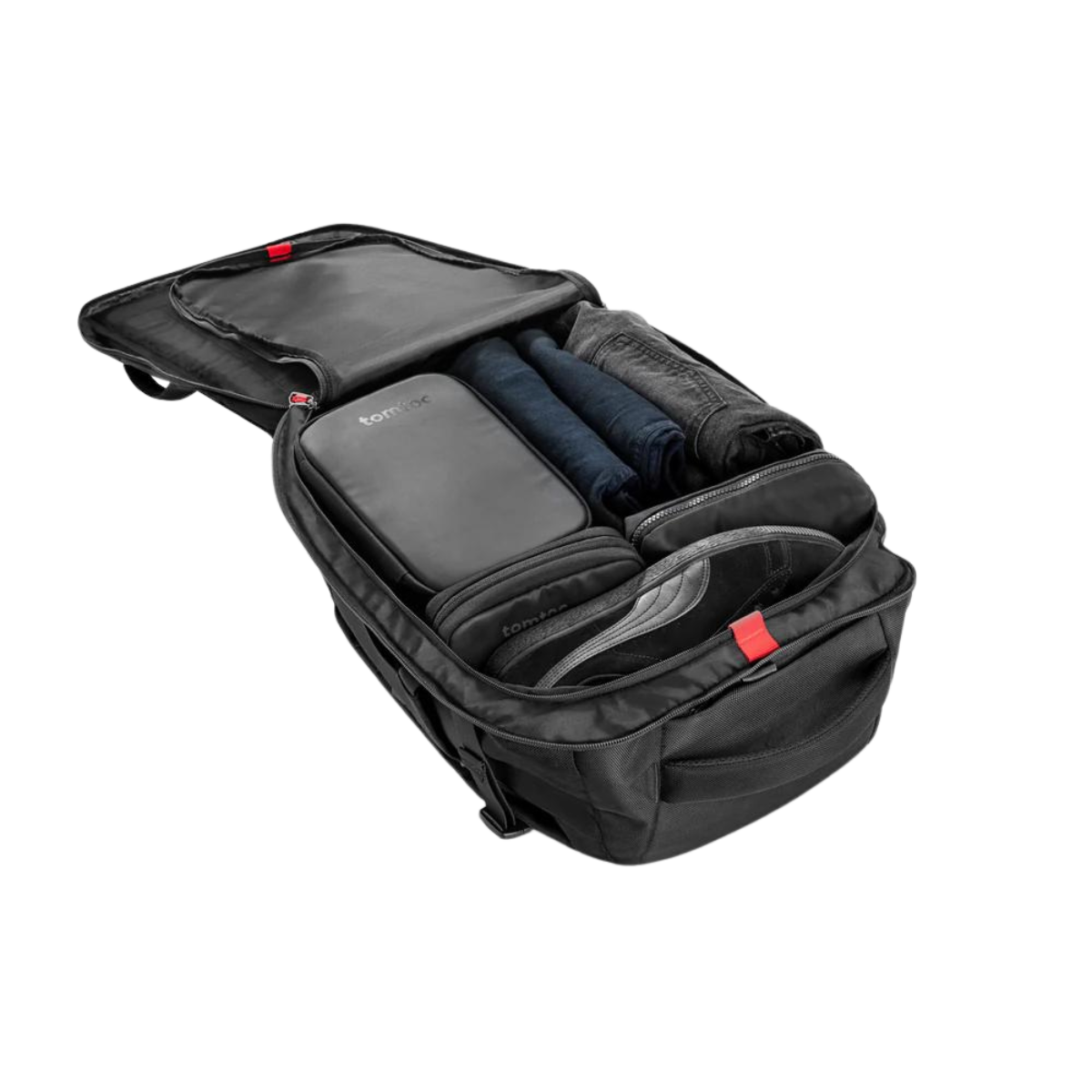 Tomtoc Navigator - T66 Travel Laptop Backpack 40L | Black