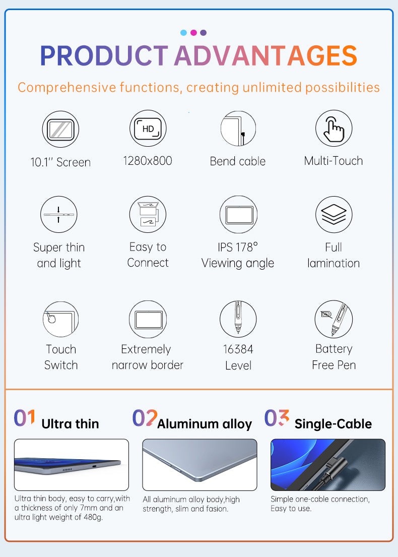 Tablay Pen Display X10